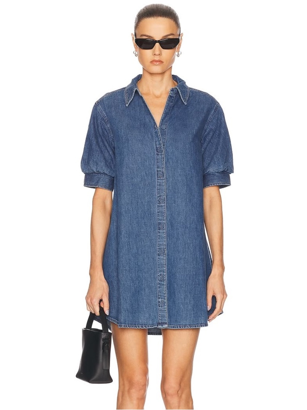 FRAME DENIM MINI DRESS - Picture 12 of 13